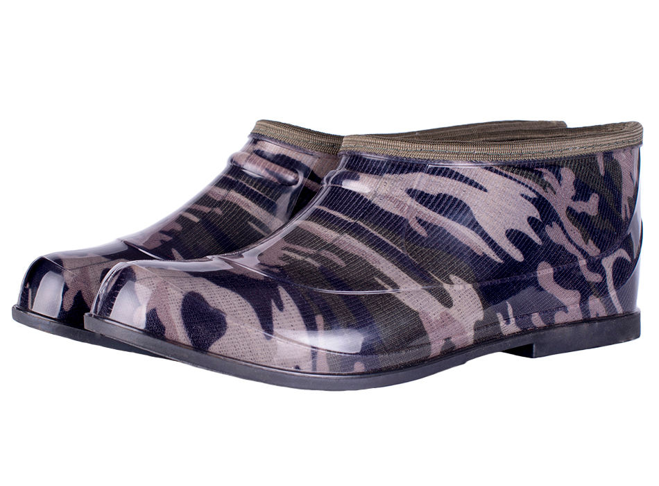 Галоши  мужские ПВХ камуфлированные утеплённые