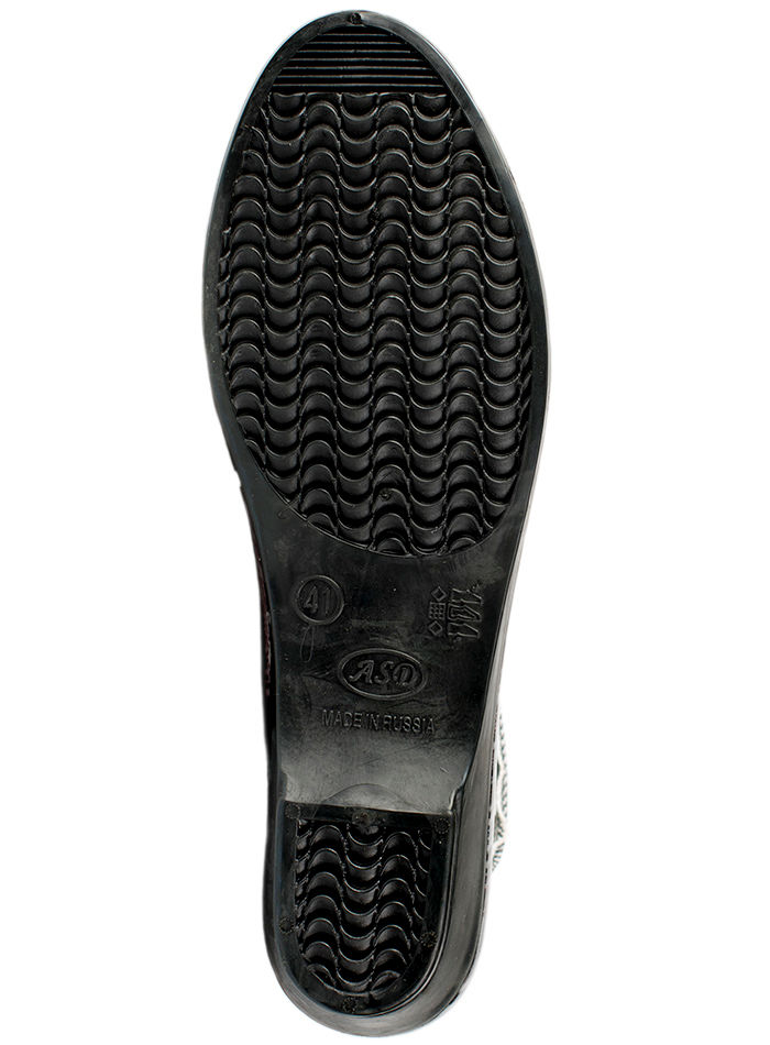 Полусапожки женские ПВХ разноцветные с кнопками, утепленные