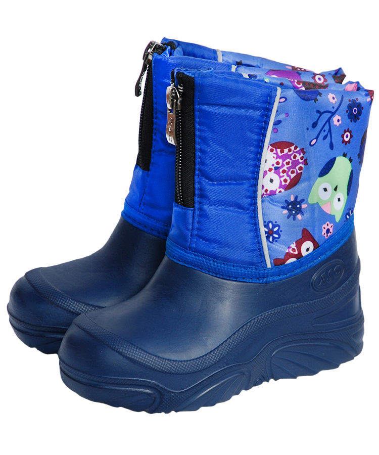 Сапожки детские  комбинированные, на молнии