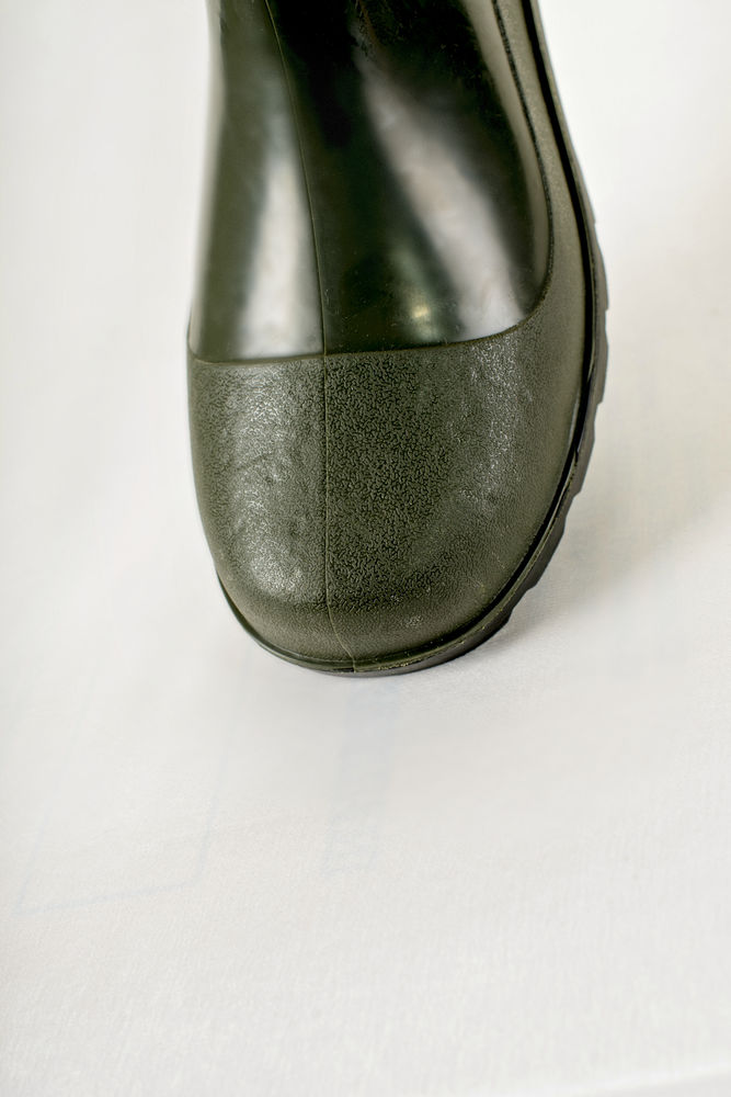 Сапоги из ПВХ рабочие мужские высокие однотонные с кислотощелоче- и маслобензостойкой подошвой