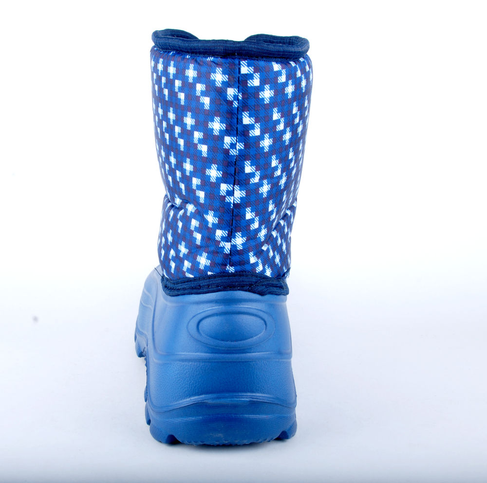 Полусапожки женские ЭВА комбинированные, на молнии, утеплённые