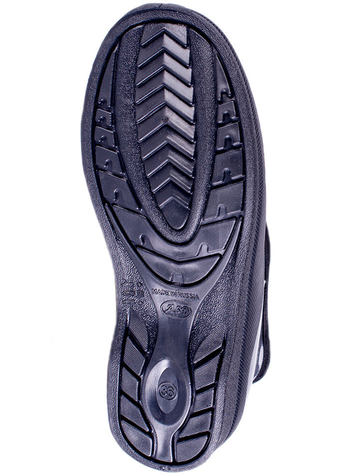 Галоши женские ПВХ высокие однотонные со стелькой