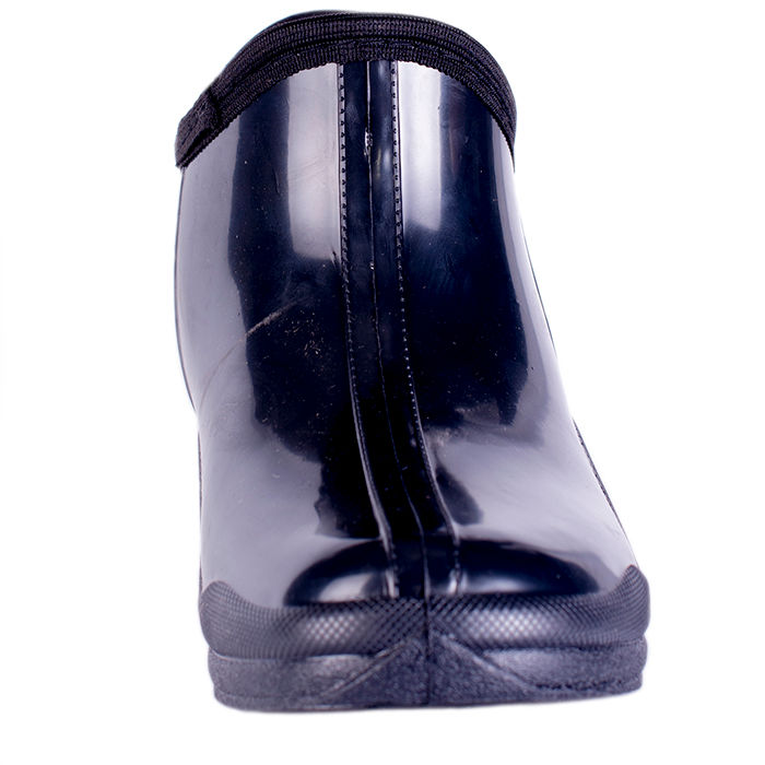 Галоши женские ПВХ высокие однотонные со стелькой