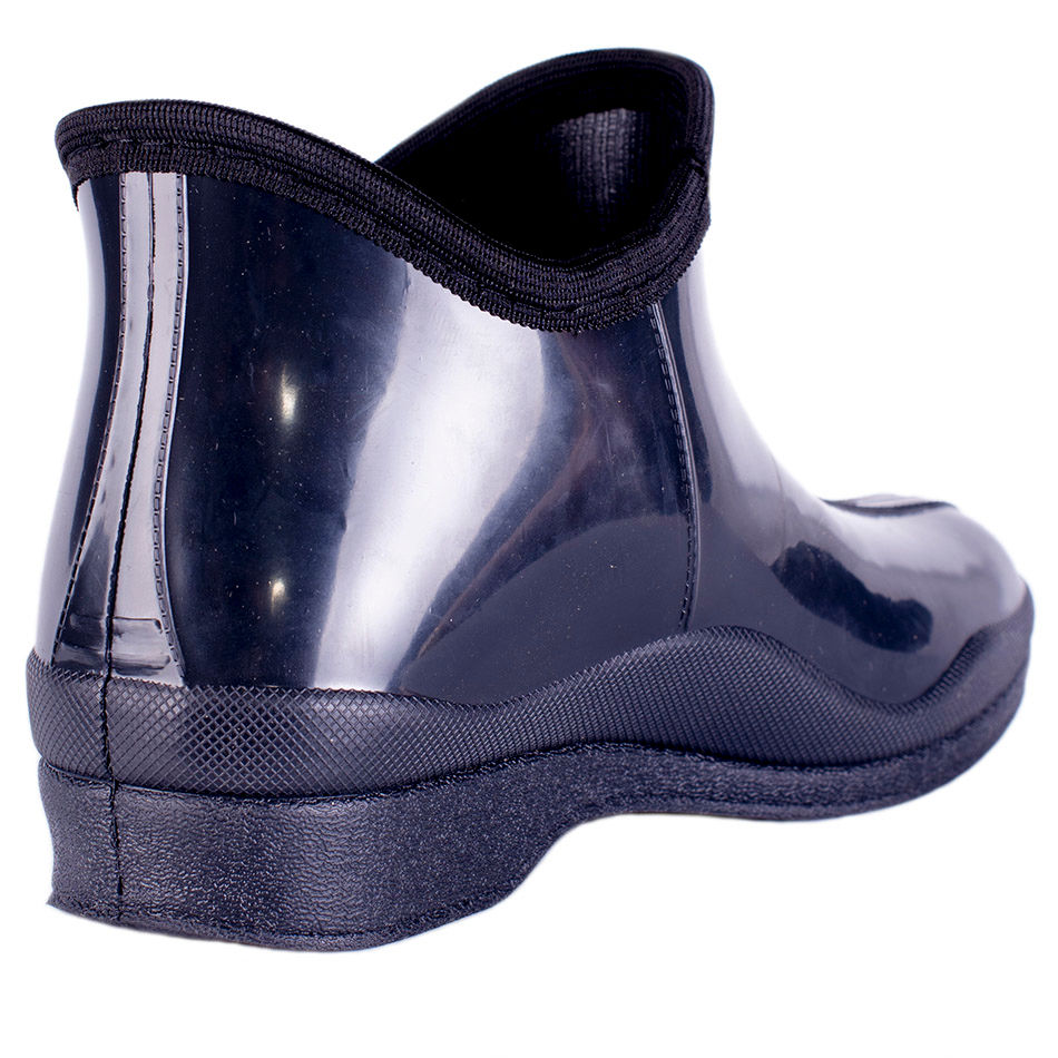 Галоши женские ПВХ высокие однотонные со стелькой