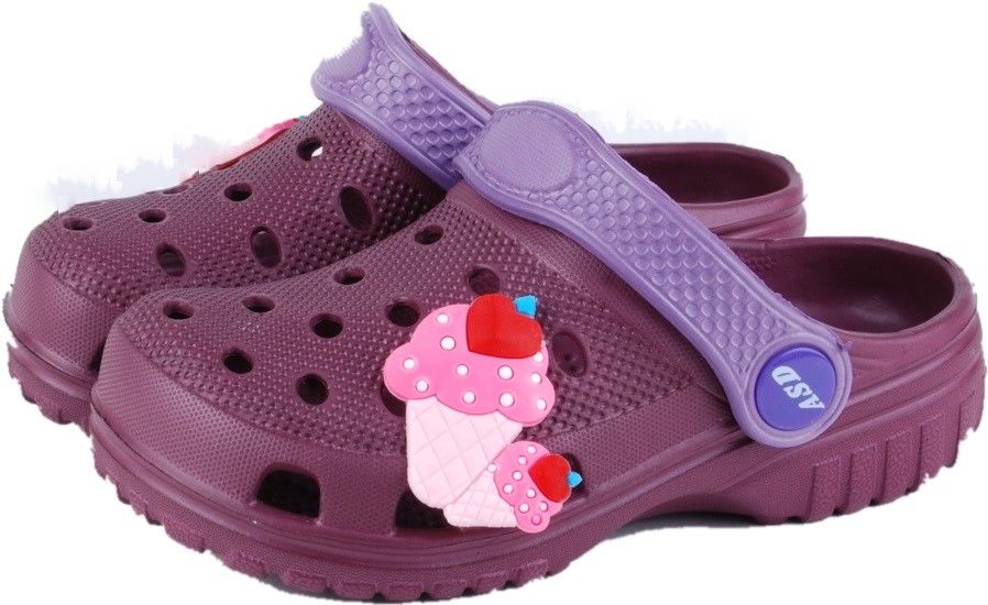 Обувь детская сабо  летнее ЭВА (пантолеты)  со съёмным декором