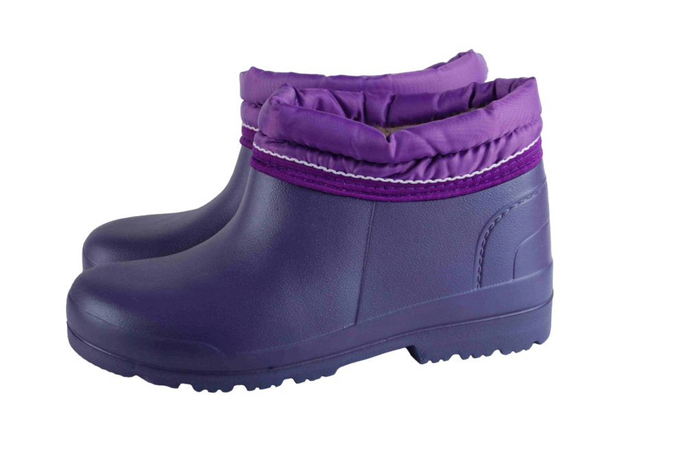 Ботинки женские ЭВА комбинированные с надставкой, утепленные НТП