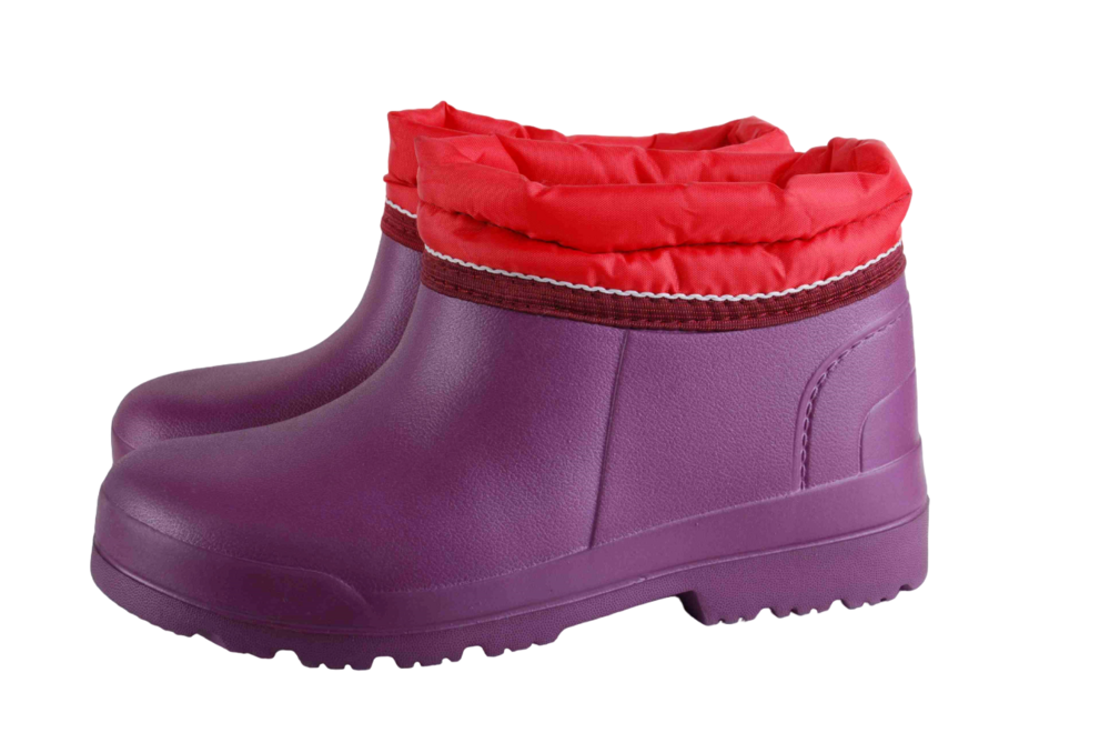 Ботинки женские ЭВА комбинированные с надставкой, утепленные НТП