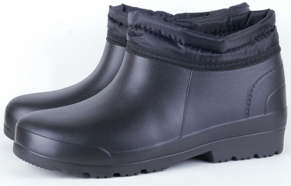 Ботинки ЭВА мужские с текстильной надставкой, утепленные искусств. мехом 