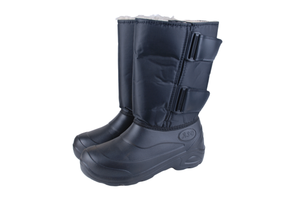 Сапоги ЭВА мужские комбинированные на липучках, утепленные искусственным мехом