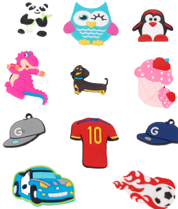 Обувь детская, сабо летнее из ЭВА (пантолеты) со съёмным декором       