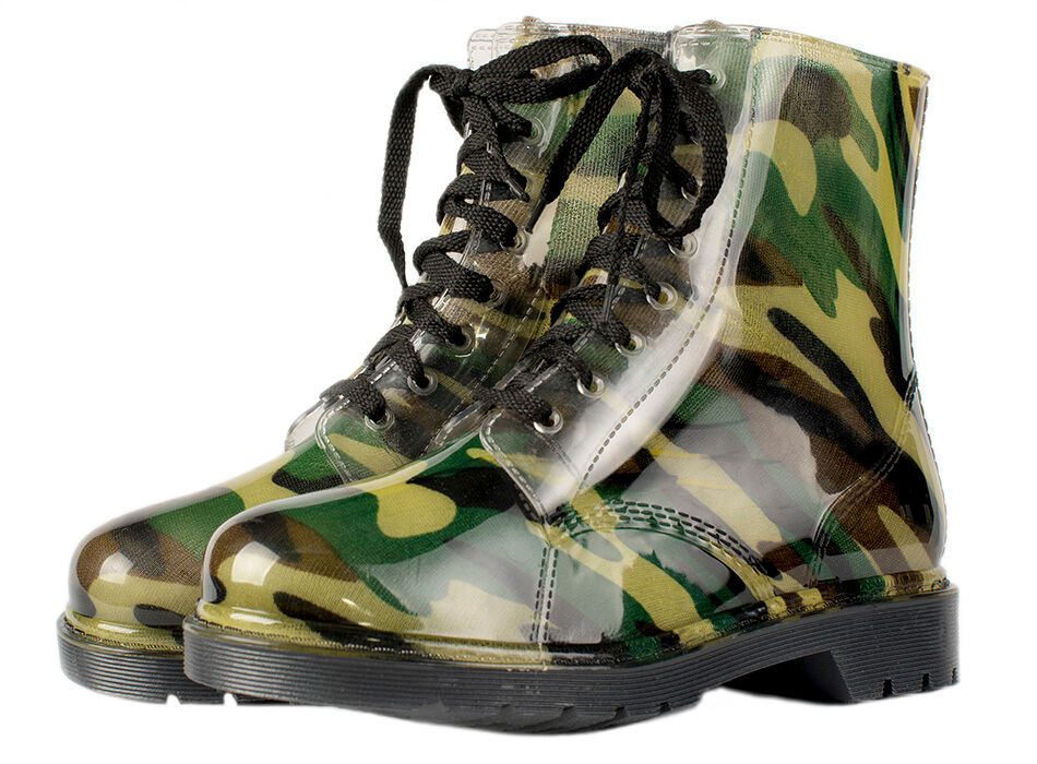 Ботинки подростковые из ПВХ