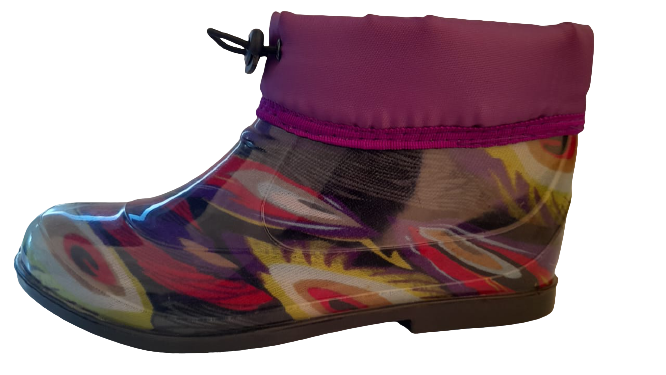 Ботинки детские (подростковые)  из ПВХ, с надставкой, утепленные НТП