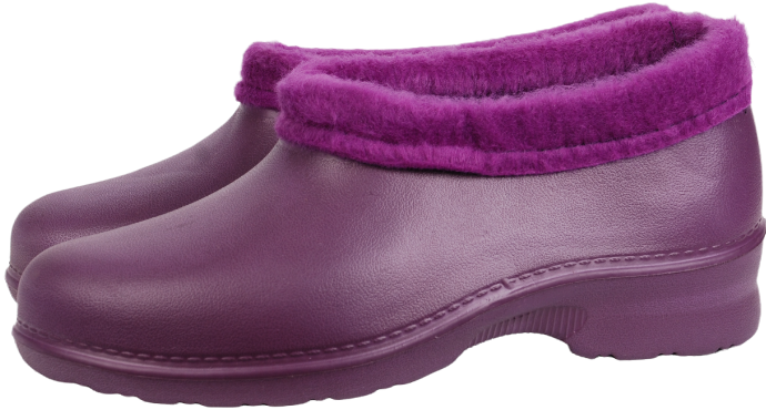 Галоши женские из ЭВА, утеплённые НТП