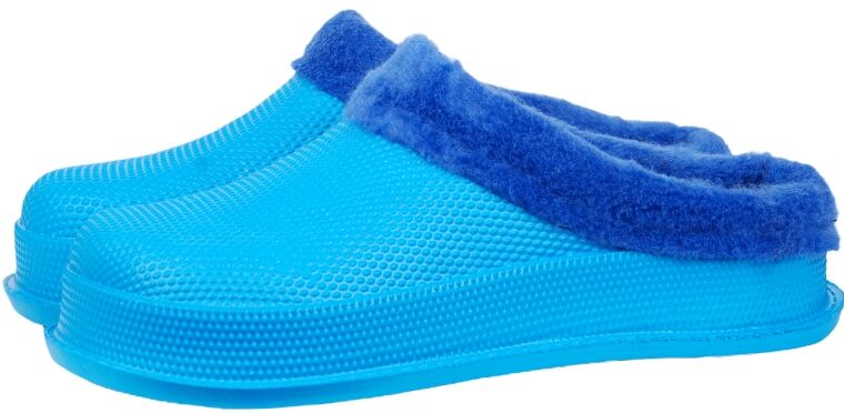 Сабо женские из ЭВА, утепленные НТП, опушка махра