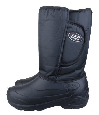 Сапоги мужские из ЭВА  на липучке, утепленные  искусственным мехом