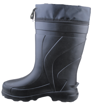 Сапоги мужские из ЭВА цельнолитые с надставкой, со съемным вкладышем (1 слой - искусств. мех) (t до 