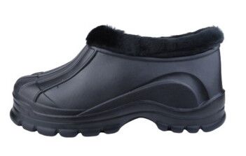 Ботинки мужские из ЭВА, с меховой опушкой, утепленные искусств. мехом    