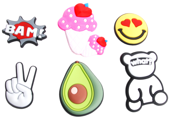 Обувь детская, сабо летнее из ЭВА (пантолеты) со съёмным декором       