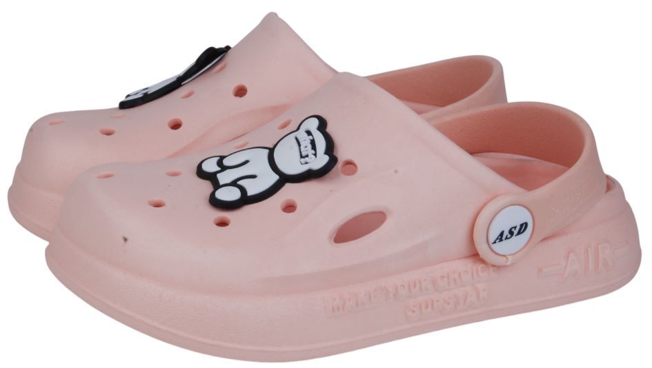 Обувь детская (подростковая)  Сабо летнее из ЭВА (пантолеты) с декором (джибитсы 1 комплект)