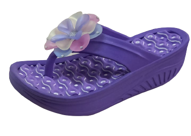 Обувь женская, пантолеты на танкетке из ЭВА