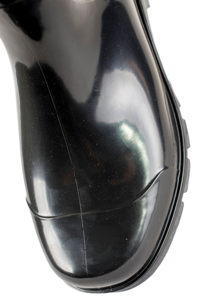 Сапоги мужские ПВХ средние однотонные, утепленные