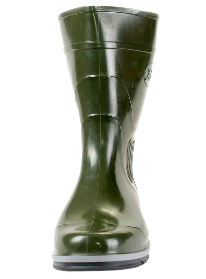 Сапоги мужские ПВХ средние однотонные, утепленные 