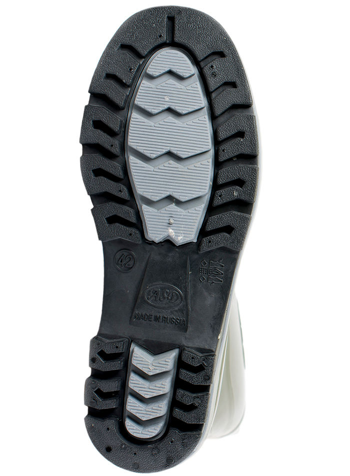 Сапоги мужские ПВХ средние однотонные, утепленные 