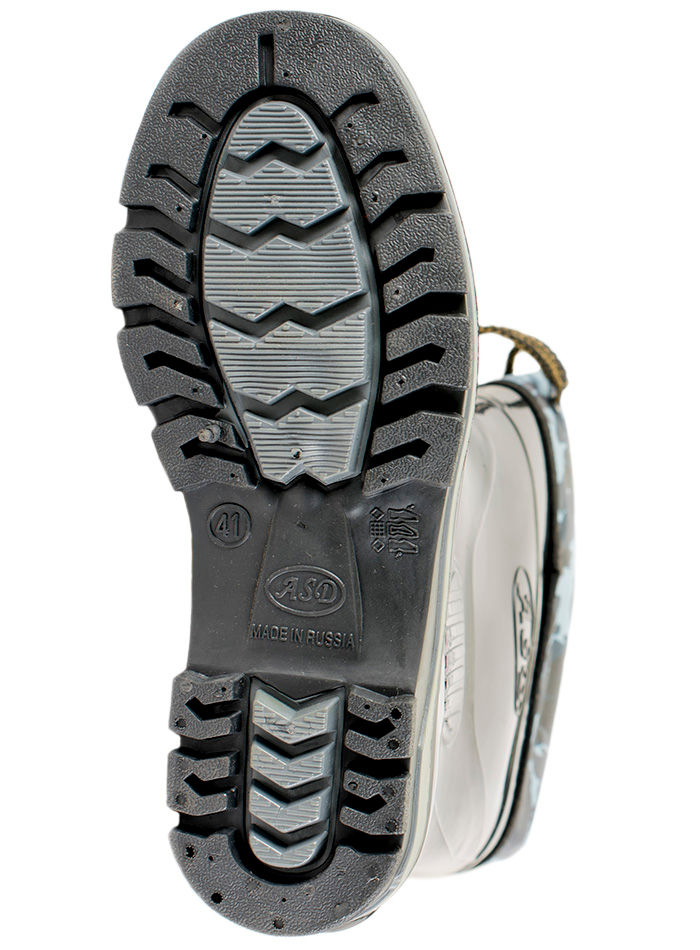 Сапоги мужские ПВХ средние однотонные с надставкой, утепленные